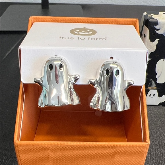 True to Form | Silver Ghost Earrings - Picture 7 of 7